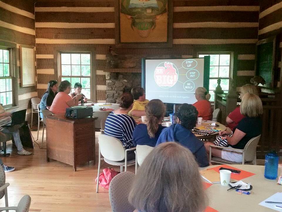New River UniServ's summer retreat at Selu